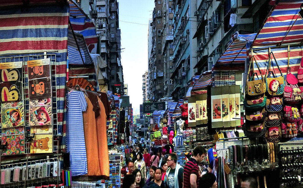 Street market. Mongkok. HK. — related to Every business is one geek away from being uberized. Cite Jeff Cline